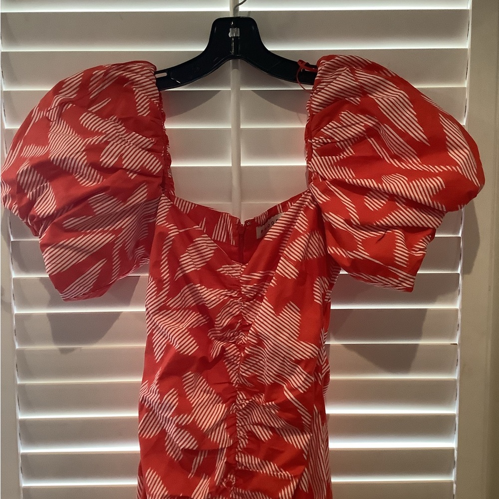Rhode Optical Floral Tessa Dress, size 2